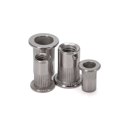 DIN Standard Zinc Plated Carbon Steel Flat Head Rivetnut Blind Rivet Nuts Threaded Insert Blend Nut для универсальных решений крепления