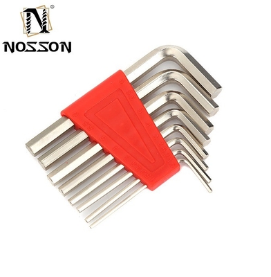 Хромообразованный Allen Hex Key Z и L Type Wrench 1,5 мм 2 мм 2,5 мм 3 мм 4 мм 5 мм 6 мм 8 мм 10 мм для поддержки OBM Taily OEM Silver