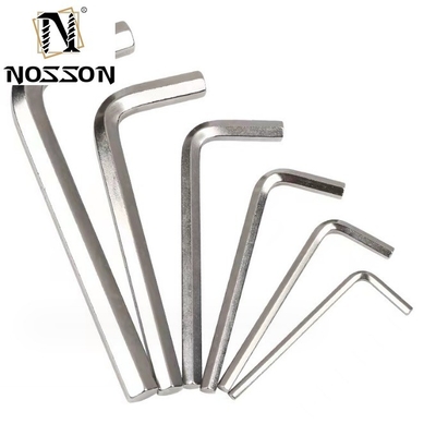 Хромообразованный Allen Hex Key Z и L Type Wrench 1,5 мм 2 мм 2,5 мм 3 мм 4 мм 5 мм 6 мм 8 мм 10 мм для поддержки OBM Taily OEM Silver