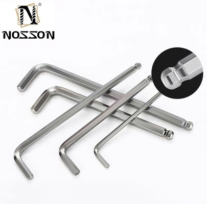 Хромообразованный Allen Hex Key Z и L Type Wrench 1,5 мм 2 мм 2,5 мм 3 мм 4 мм 5 мм 6 мм 8 мм 10 мм для поддержки OBM Taily OEM Silver