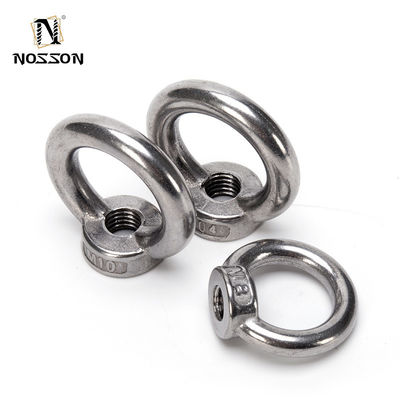 Полированная отделка Имперская система измерений Углеродистая сталь глазная орешка Риггинг с нержавеющей сталью класса A2-70 Трапециевая орешка