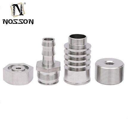 Специализированная высокоточная обработка металла с ЧПУ 5 осей Нержавеющая сталь латунь Алюминий Титановые поворотные детали с поддержкой OEM в черном