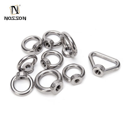 Треугольное кольцо подъемные глазные орехи Измерительная система Имперский дюйм тонкая нить Поляк DIN582 Eyenut M6 M8 M10 M12 M16 M20 M24