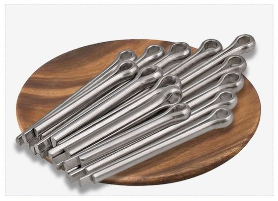 Нержавеющая сталь разделить штифты A2 A4 304 316 оцинкованные Cotter пружинные штифты DIN94 Соответствует для тяжелых применений