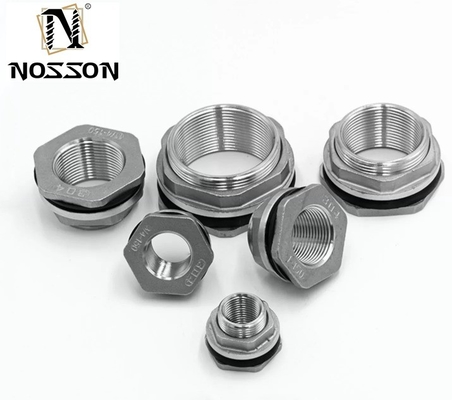 Равное соединение сосков Медное соединение для резервуара воды 1/2&quot; 3/4&quot; 1&quot; Мужской латунный трубный провод