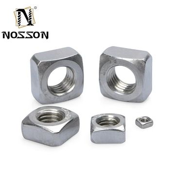 Черный оксид Окончание из нержавеющей стали M3 M5 M6 M12 Орех Малый боковой болт и орехи 316 Countersunk Head Square Nuts ANSI Standard