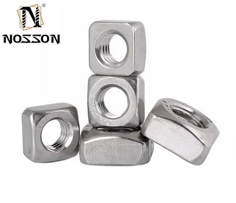 Черный оксид Окончание из нержавеющей стали M3 M5 M6 M12 Орех Малый боковой болт и орехи 316 Countersunk Head Square Nuts ANSI Standard