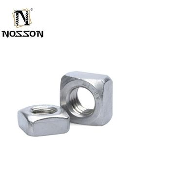 Черный оксид Окончание из нержавеющей стали M3 M5 M6 M12 Орех Малый боковой болт и орехи 316 Countersunk Head Square Nuts ANSI Standard