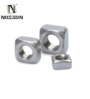 Черный оксид Окончание из нержавеющей стали M3 M5 M6 M12 Орех Малый боковой болт и орехи 316 Countersunk Head Square Nuts ANSI Standard