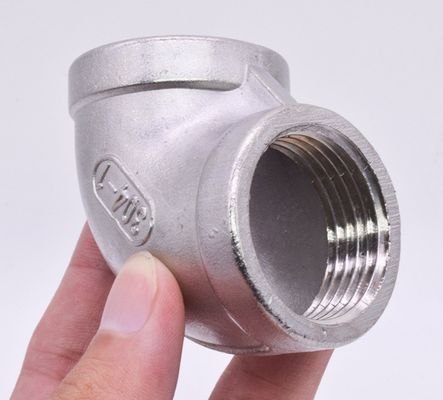 Нержавеющая сталь 304/316 90 градусов локоть класс 150 полировка женского к женскому PT RP BSPT NPT натянутые трубы для морской