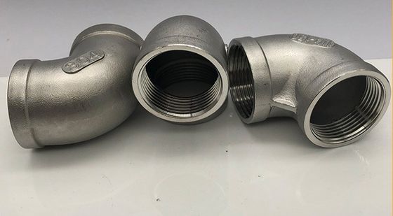 Нержавеющая сталь 304/316 90 градусов локоть класс 150 полировка женского к женскому PT RP BSPT NPT натянутые трубы для морской