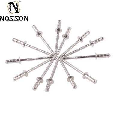 DIN стандартный алюминиевый нержавеющая сталь многоприкосновение стиль разблокировки открытый закрытый конец слепый поп нить для белых изделий