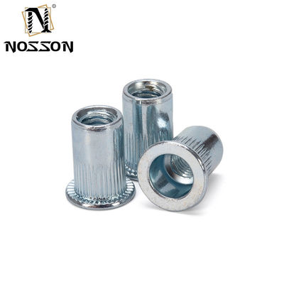 Метрический DIN Remache Tuerca Rivnut M3 M4 M5 M6 M8 M10 M12 304 Нержавеющая сталь Плоская голова с резьбой с нитью