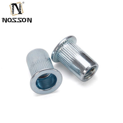 Метрический DIN Remache Tuerca Rivnut M3 M4 M5 M6 M8 M10 M12 304 Нержавеющая сталь Плоская голова с резьбой с нитью