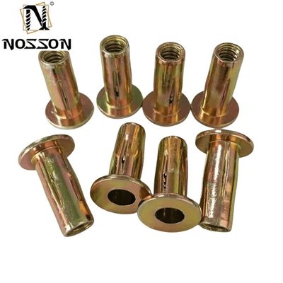 Медицинское обслуживание Метрическая Нержавеющая сталь Гальванизированная цинковая сталь Предварительно нагнетаемая нитеная вставка Сплошное тело вставка крестовый орех плюс орех Фонарь Нит орех