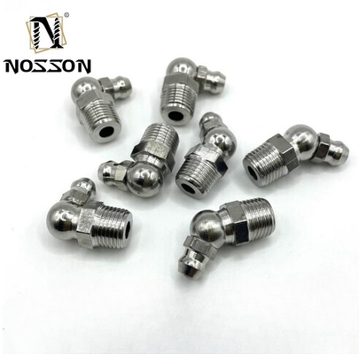 DIN Standard M12 M10 M8 M6 1/8 1/4 Нержавеющая сталь прямая 304 жирная соска НПТ масляный рот для трубопровода