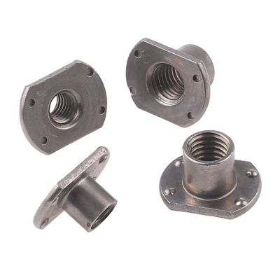 Метрическая система измерений T-образный сварный гайка M6 M8 M10 8mm 10mm 12mm 14mm 16mm 20mm 25mm 30mm 35mm 40mm 50mm Длина болты