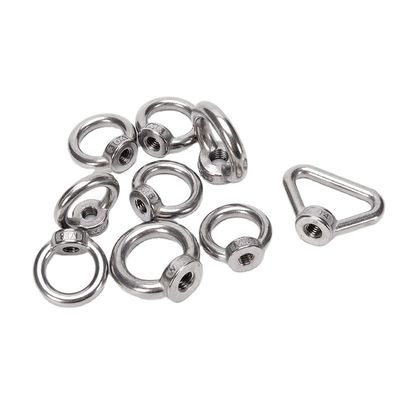 Промышленный класс A4-70 ISO Standard Heavy Duty Lifting Eye Nut с толстым круглым кольцом M10 M12 M14 M16 M18 M20 M22 M24