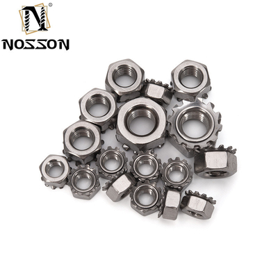 4-40 6-32 8-32 10-24 UNC ISO JIS Standard 18-8 Нержавеющая сталь Kep Nut Внешний зубный замок Нож Имперский дюйм для ваших требований