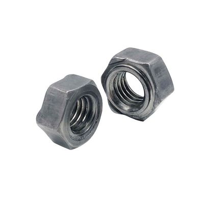 Никелевая отделка DIN929 Hex Weld Nuts M3-M16 для тяжелой промышленности из нержавеющей стали 304/316 GB Standard Alloy Steel