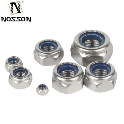 UNC Hex Nylon Insert Lock Nuts ASME B18 (Универсальные шестерковые нейлоновые вставные замокные орехи)16.6 Стандарт DIN для производства и производства автомобильной промышленности по доступным ценам