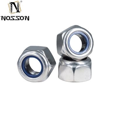 UNC Hex Nylon Insert Lock Nuts ASME B18 (Универсальные шестерковые нейлоновые вставные замокные орехи)16.6 Стандарт DIN для производства и производства автомобильной промышленности по доступным ценам