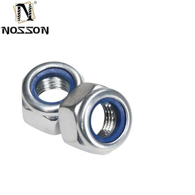 UNC Hex Nylon Insert Lock Nuts ASME B18 (Универсальные шестерковые нейлоновые вставные замокные орехи)16.6 Стандарт DIN для производства и производства автомобильной промышленности по доступным ценам