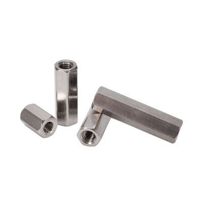 M3 M4 M5 M6 M8 M10 Черный оксид Окончание женская нить прямая прямая длинная шестеренковая рукава сцепление гайка в 304 нержавеющей стали