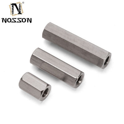 M3 M4 M5 M6 M8 M10 Черный оксид Окончание женская нить прямая прямая длинная шестеренковая рукава сцепление гайка в 304 нержавеющей стали