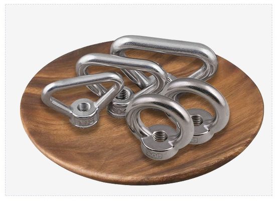 Пассивация DIN Стандартные нержавеющая сталь подъемные болты глазные орехи для тяжелой промышленности и промышленного полировки приложений