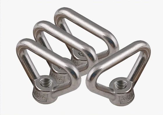 Пассивация DIN Стандартные нержавеющая сталь подъемные болты глазные орехи для тяжелой промышленности и промышленного полировки приложений