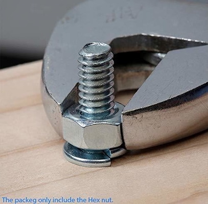 Метрическая система измерений Цинк-флейка покрытая m8 DIN 934 Hex Nut для общей промышленности Быстрая доставка Экологически чистые