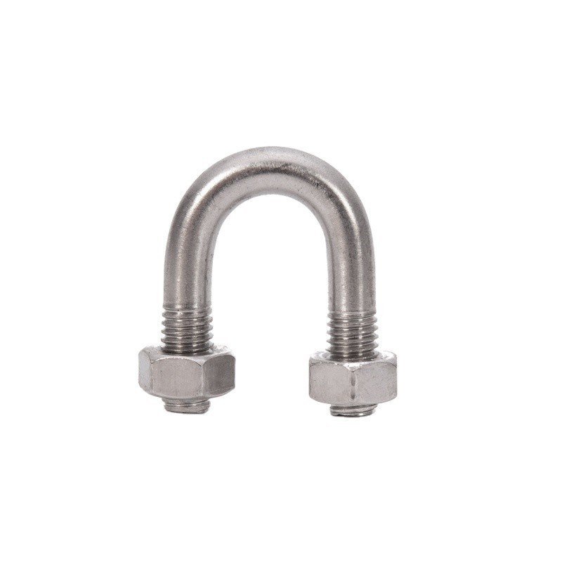 Высокопрочная нержавеющая сталь M8 квадратный U болт ANSI/ASME Стандарт для морских применений