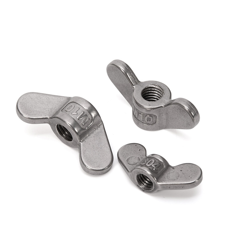 DIN Standard High Precision Cold-Forged M3 Butterfly Nuts Steel Material Galvanized Zinc Plated for Metric Measurement System (Стандарт DIN высокой точности холоднокольцованные орехи бабочек M3 Стальной материал с оцинкованным цинком для метрической системы измерений)