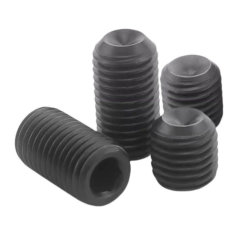 Металлические крепежные устройства голова панели M1-M12 INCH Измерительная система DIN916 Комплект розетки винтов с черным оксидом покрытия