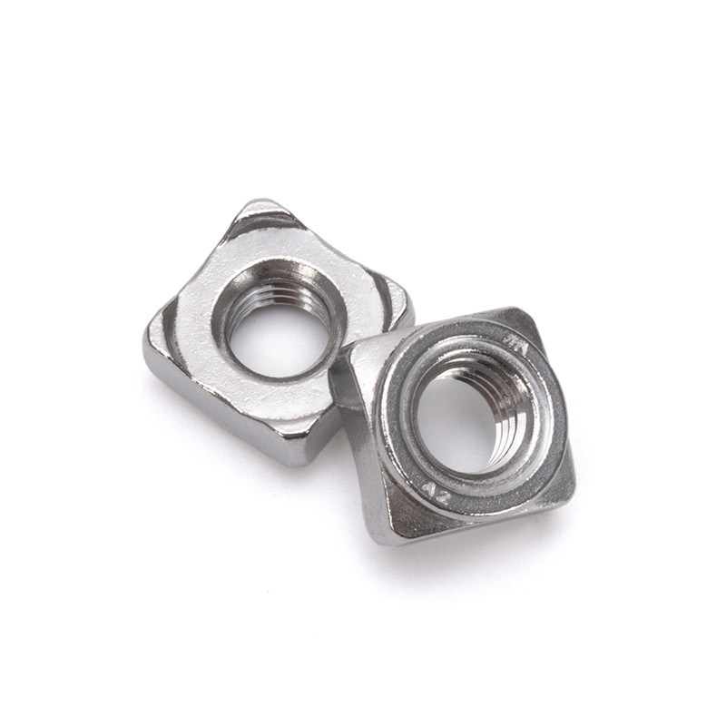 304 316 Нержавеющая сталь прямоугольный сварный гайка круглый квадратный четырехточечный сварный гайка Din928b для нужд нефтегазовой промышленности