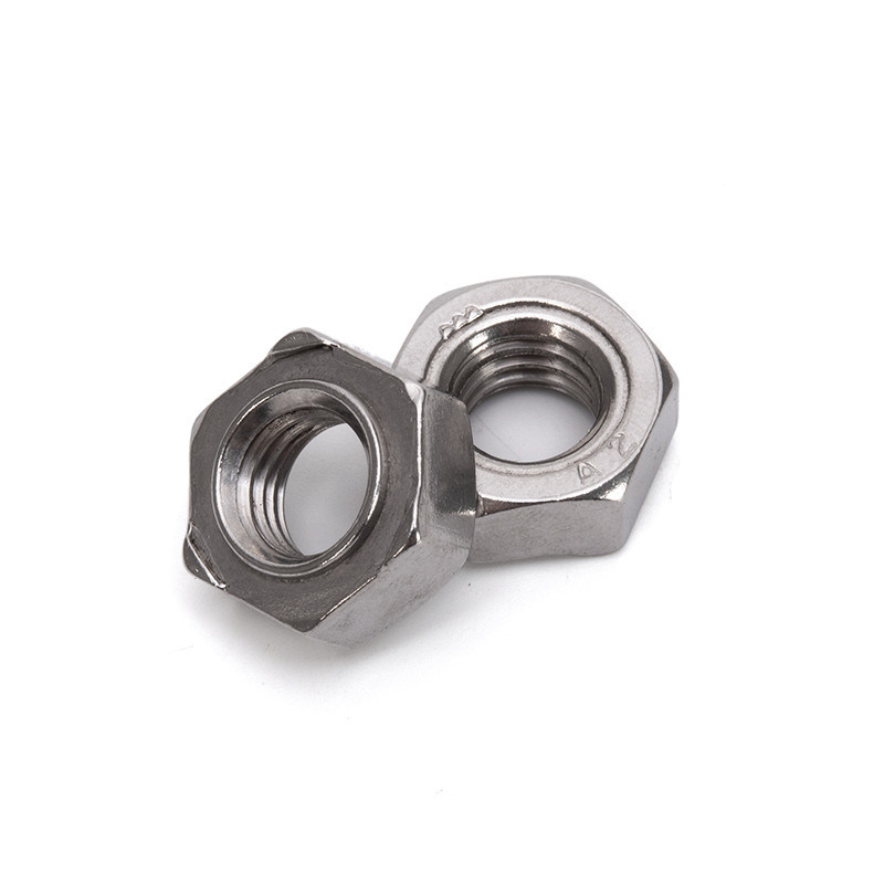 Станцированные нержавеющая сталь SS304 SS316 Шестерковые орехи для болта Предпочтительный выбор в пищевой и напиточной промышленности