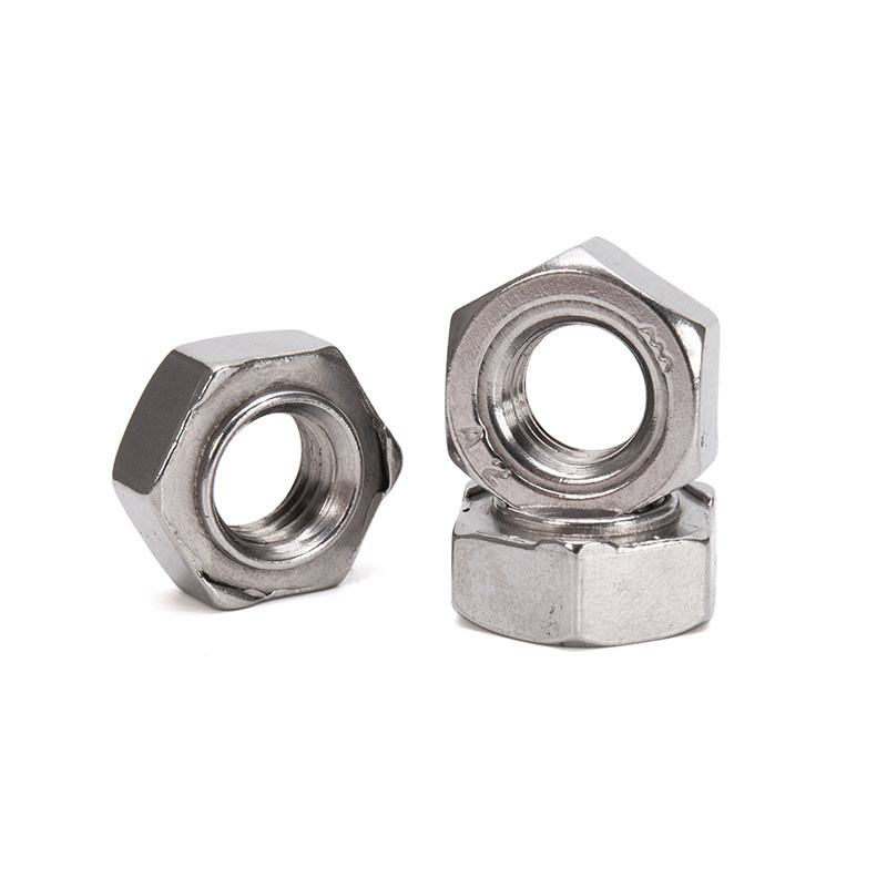 Простая отделка из углеродистой стали квадратный сварный орех DIN929 M6 M8 M10 для тяжелой промышленности