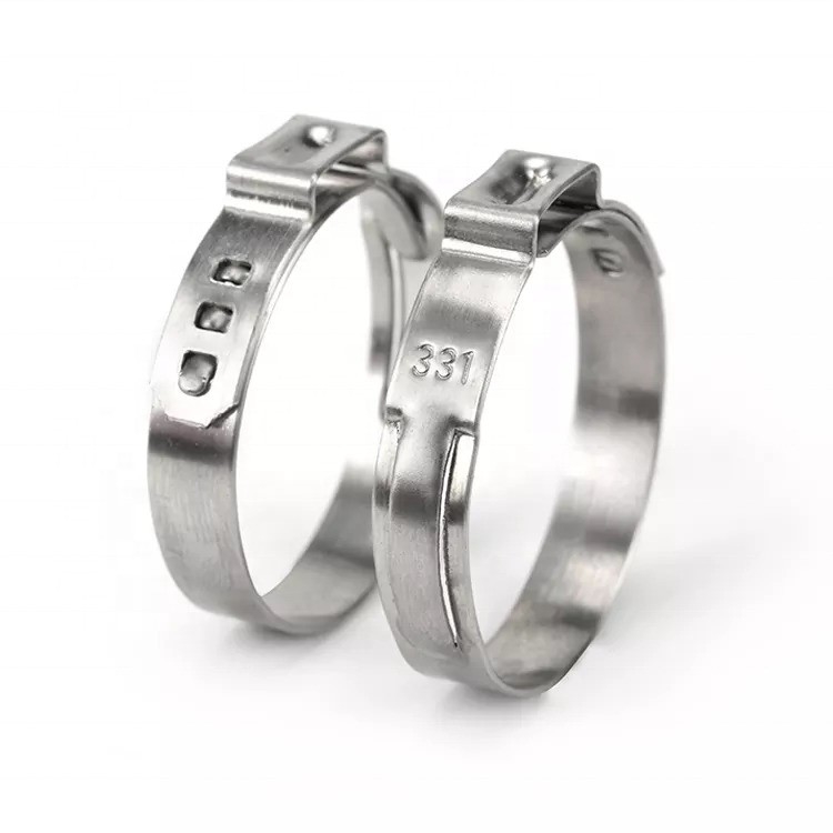 ToWin's Healthcare Heavy Duty Clamp Bolts Clamps Type American Type 1-Ear Single Clamps with Stainless Steel Collar Pipe Clamps (Стальной клапан с одноушной клапанью)