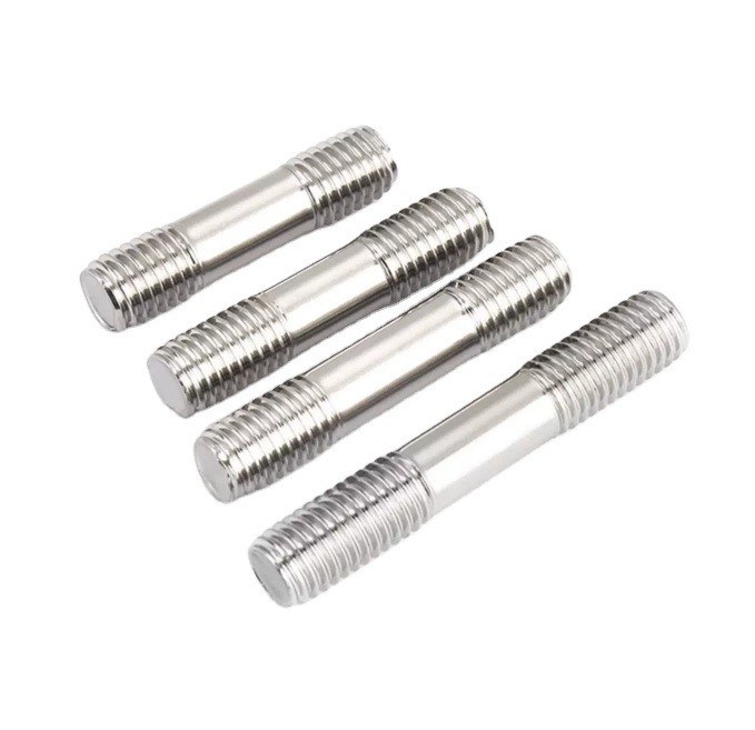 DIN Standard Zinc Finish Double Bolt Threaded Rod Stud Bolt для промышленных применений и M3 M4 M5 M6 M8 M10 M12 M16 M20
