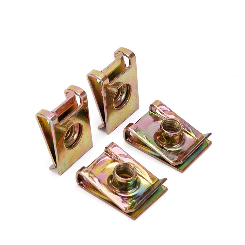 Сцинкованный U-образный замок для простых предметов OEM Precision Nut Metric Measurement System