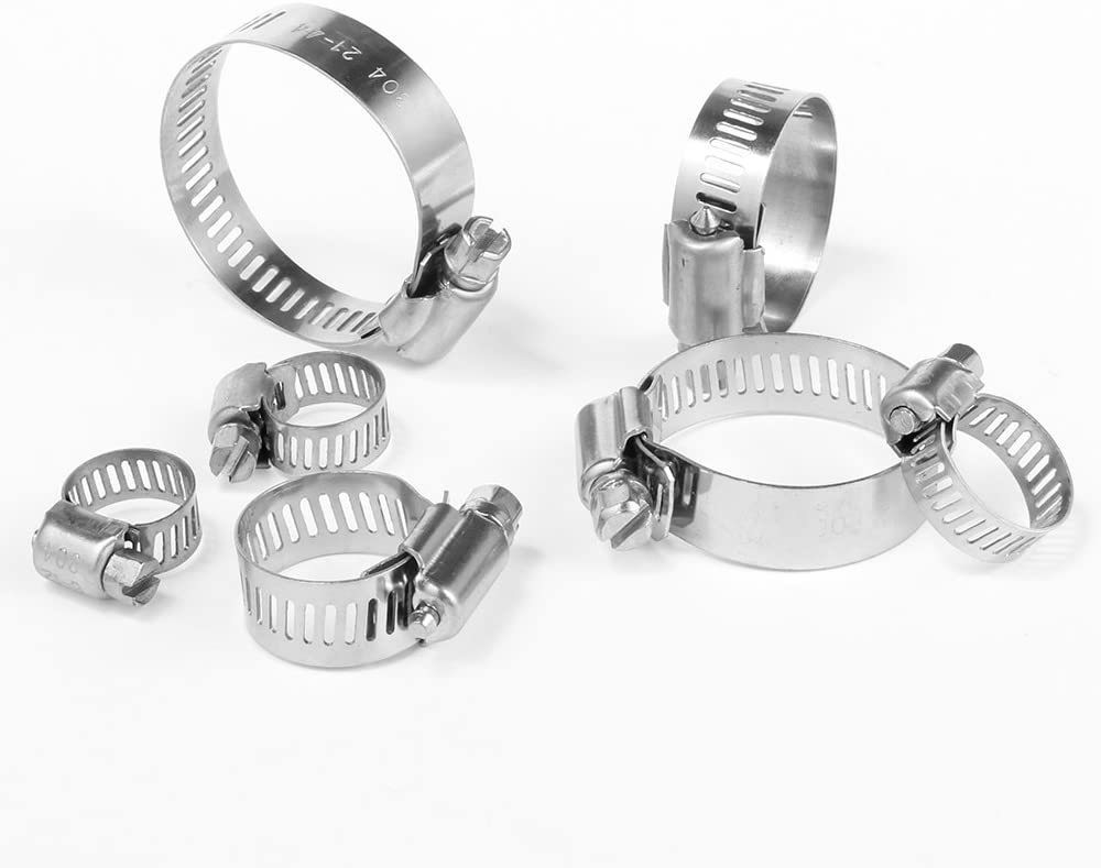 Цинк Finish Heavy Duty Clamp для твердых шлангов и труб Образец на складе Прочный дизайн из нержавеющей стали Общее предназначение Worm-Drive Clamps