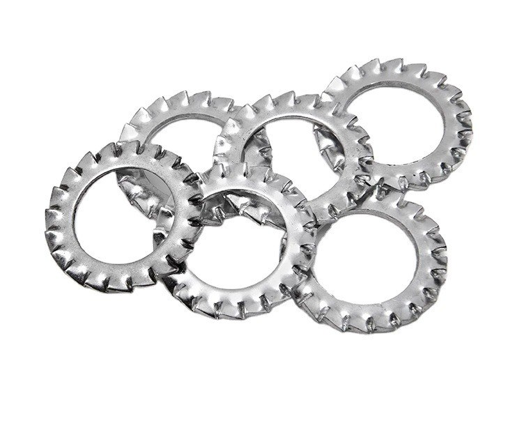 DIN6798A M2.5 M3 M4 M5 M6 M8 M10 M12 M14 M16 M18 M20 304 Нержавеющая сталь стиральные машины