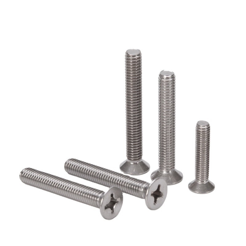 Нержавеющая Phillips Oval Head Machine Screw 18-8 304 Нержавеющая сталь 8.8/10.9/12.9 SS304 SS316 1/4'-20 X 3' болт