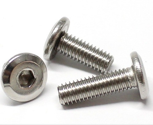Металлическая ручка с отверстием Philips Hex Head Chicago Black Oxide Binding Book Screw Мужчина Женщина