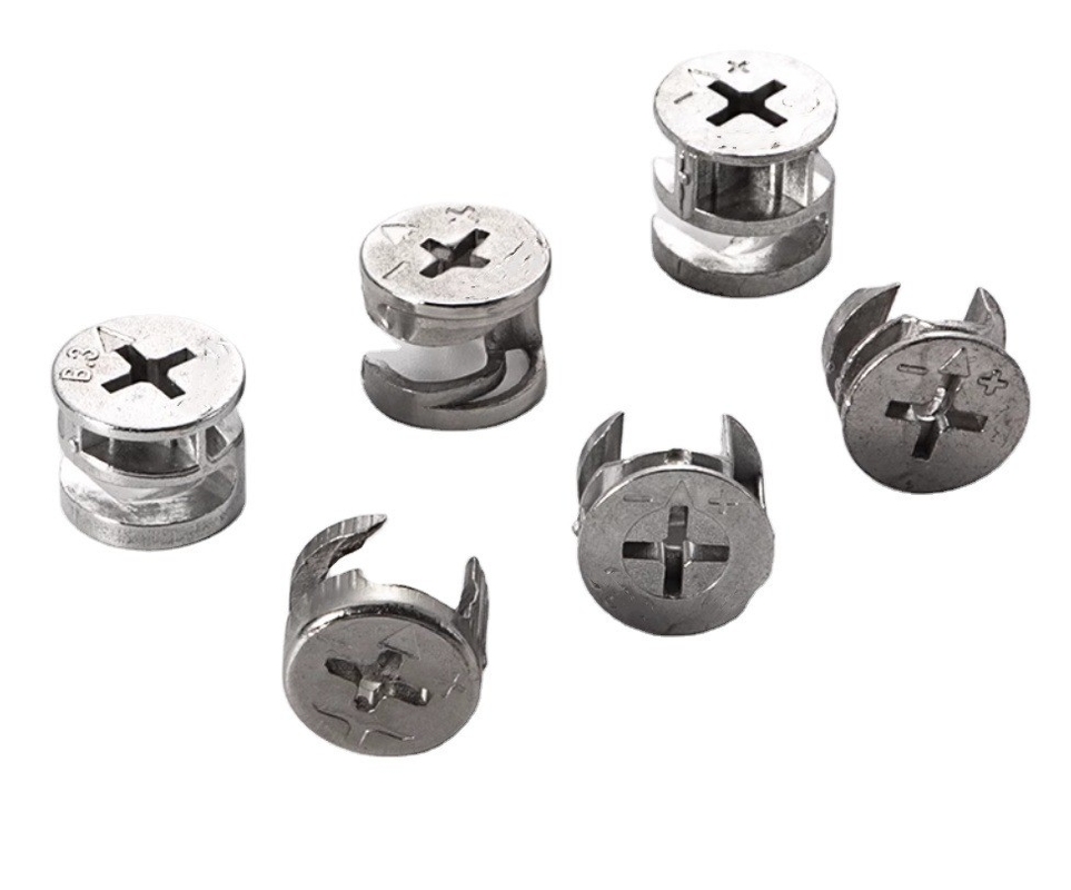 10 соединителей Plug Cam Lock Fasteners Connecting Fitting Connecting Bolt for Height Furniture (Связующие соединители)
