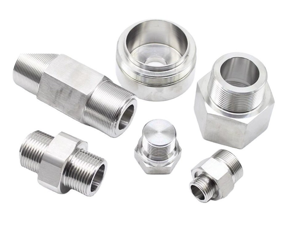 Точные нержавеющая сталь Алюминий Титаний ССК Обработка фрезерные Свертывающие части с сжатым соединением и поддержкой OBM