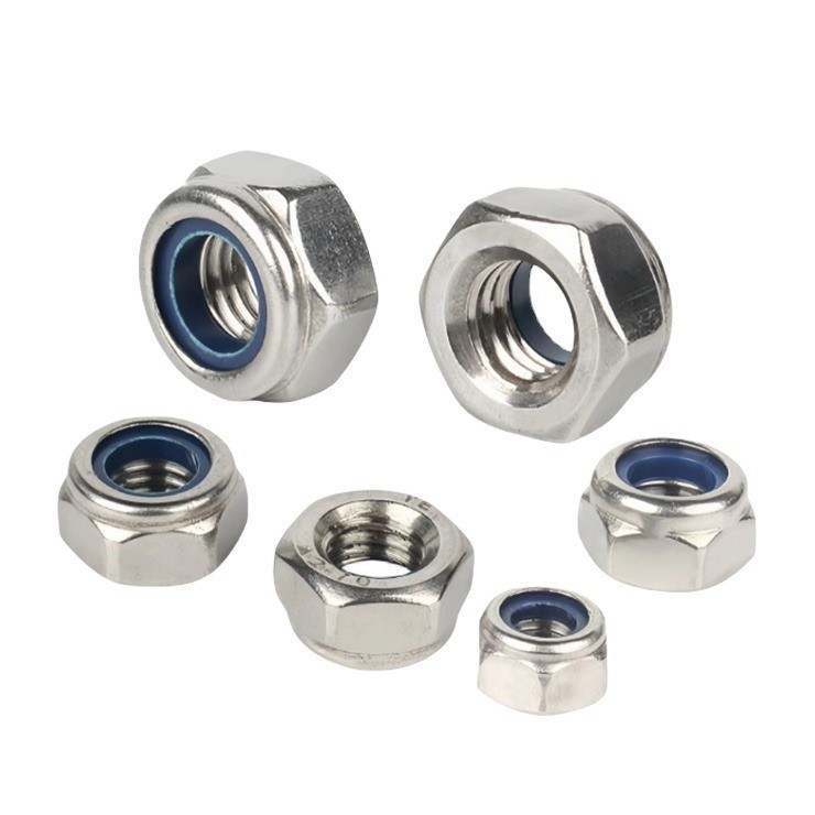 UNC Hex Nylon Insert Lock Nuts ASME B18 (Универсальные шестерковые нейлоновые вставные замокные орехи)16.6 Стандарт DIN для производства и производства автомобильной промышленности по доступным ценам