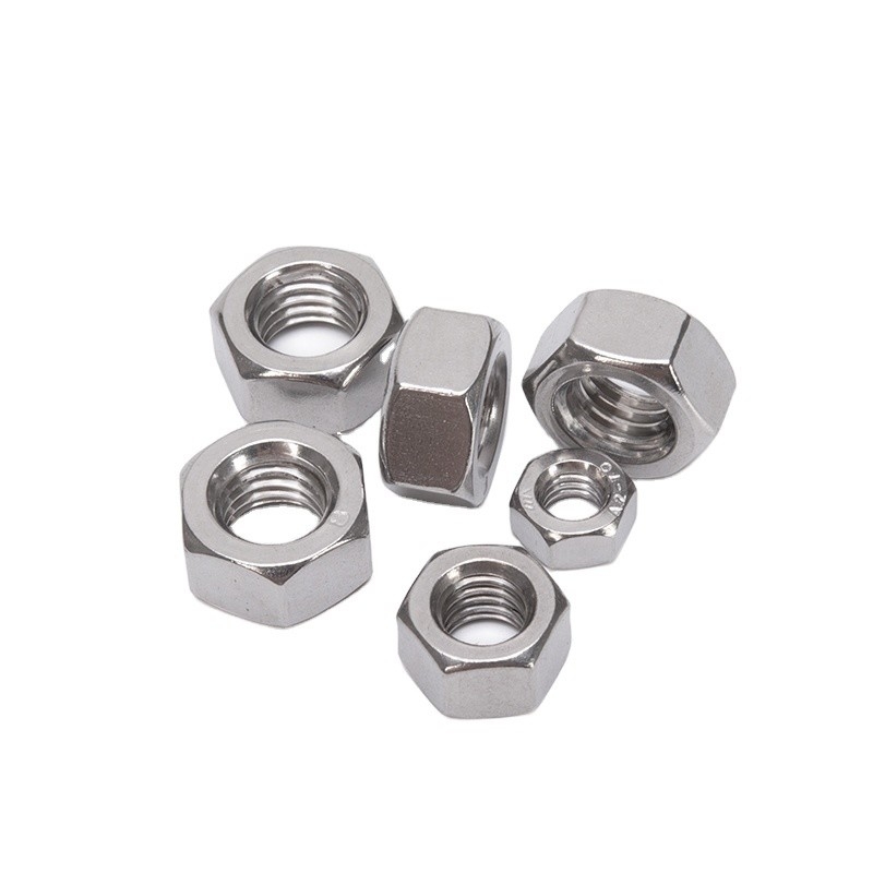 Метрическая система измерений Цинк-флейка покрытая m8 DIN 934 Hex Nut для общей промышленности Быстрая доставка Экологически чистые